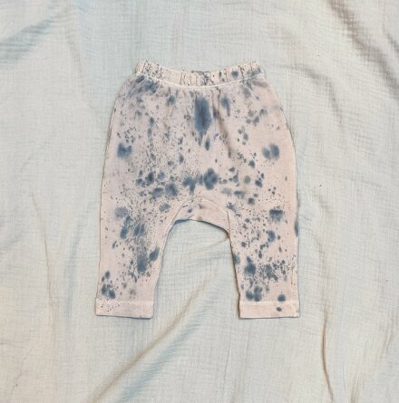 REA- Leggings lila prick 